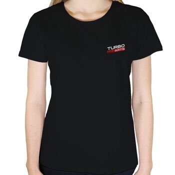 TurboArts Classic - T-shirt femme - Noir 1