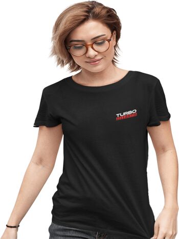 TurboArts Classic - T-shirt femme - Noir 2