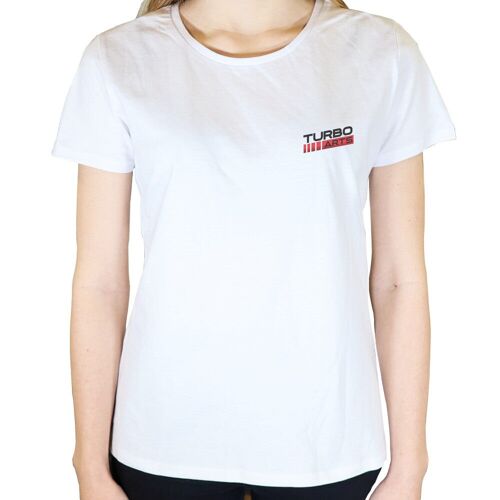 TurboArts Classic - Damen T-Shirt - Weiß
