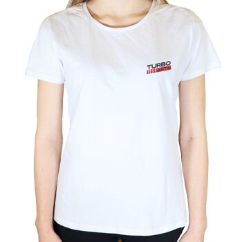 TurboArts Classic - T-shirt femme - Blanc 1