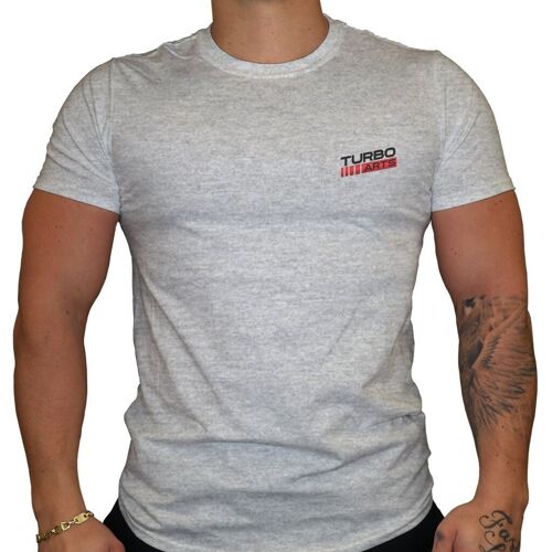 TurboArts Classic - Herren T-Shirt - Sport Grey