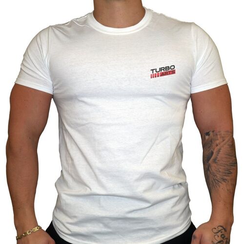 TurboArts Classic - Herren T-Shirt - Weiß