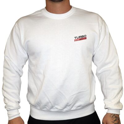 TurboArts Classic - Sweat unisexe - Blanc