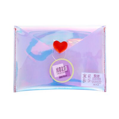 Small heart holo pouch hf