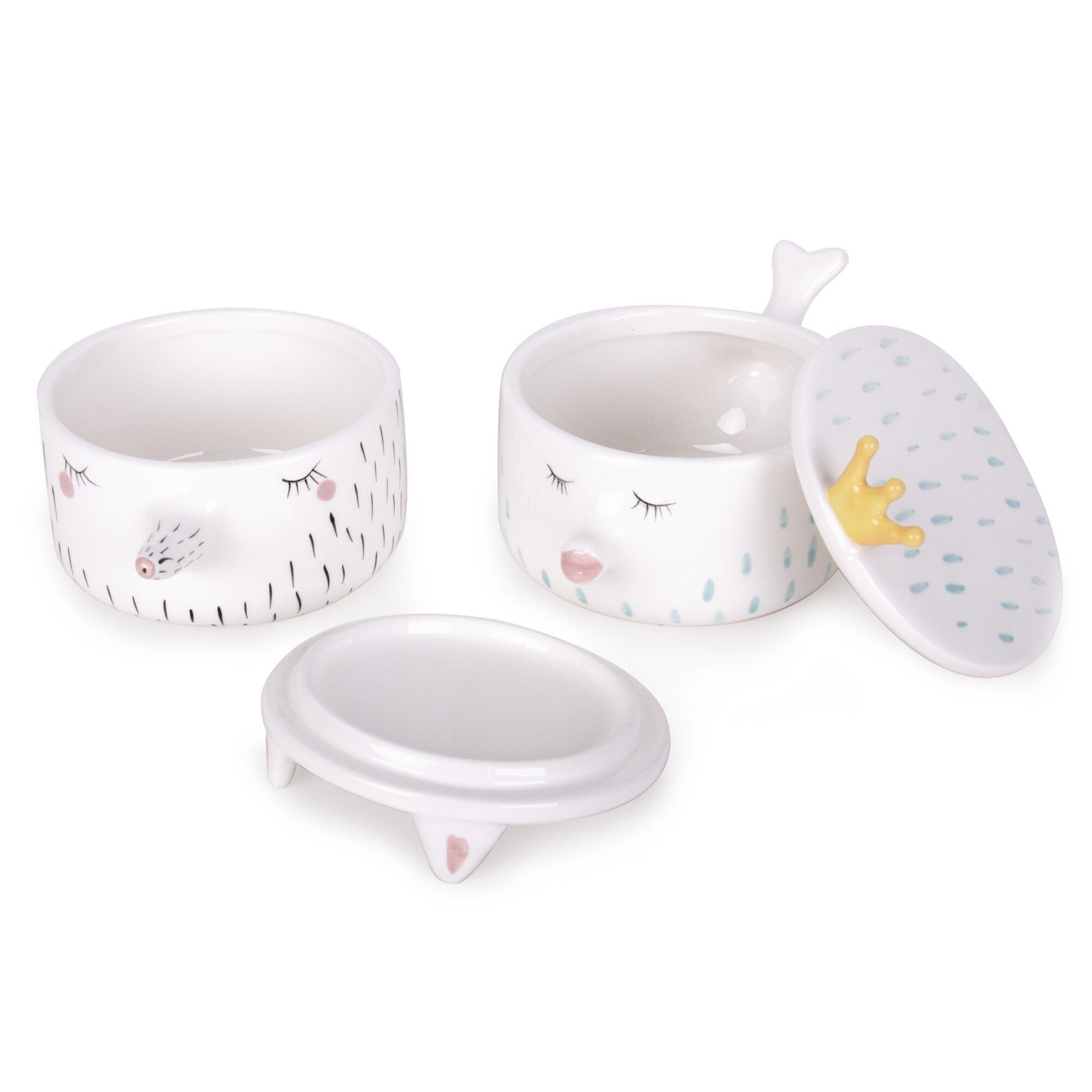 VASO FOX/QUEEN DIPINTO A MANO HF