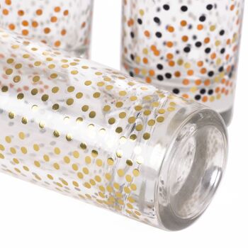 PACK 4 VERRES A SHOT PARTY DOTS HF 3