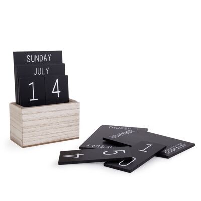 Small wooden calendar hf