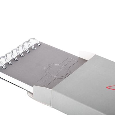 Metal cover notebook limited hf men