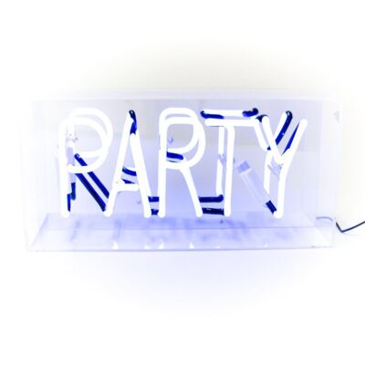 Acrylic neon box party lcm