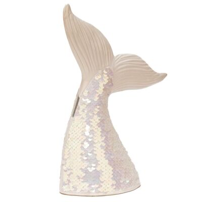 MERMAID tirelire SEQUINS HF