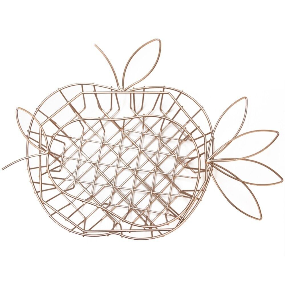 PACKUNG 3 METALLISCHE KORBFRÜCHTE HF