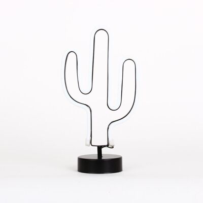 Neon effect cactus light hf