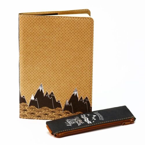 Kraft set notebook + pencil case hf
