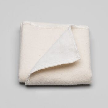 Lot de 3 lingettes pour le visage en flanelle de coton doux et coton khadi tissé à la main 1