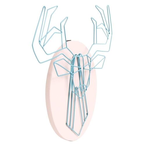 Deer wall hanger with base hf