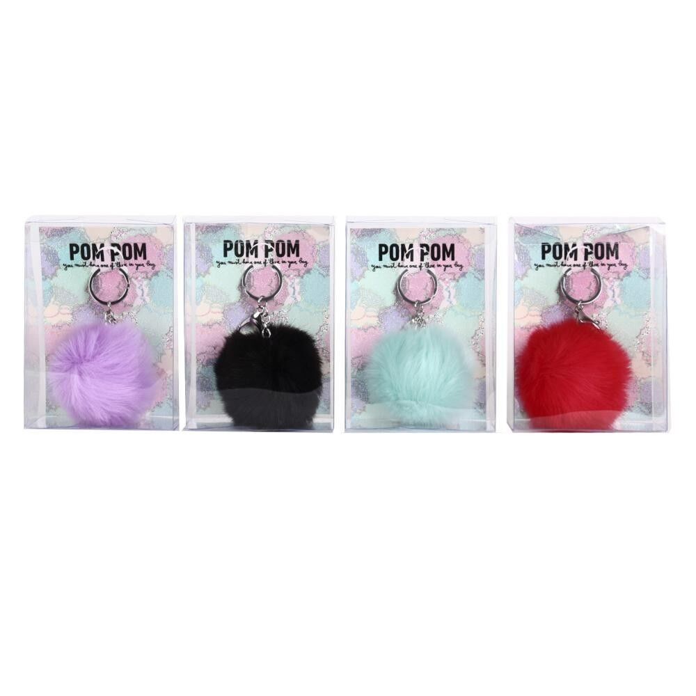 PORTACHIAVI IN POM POM HF