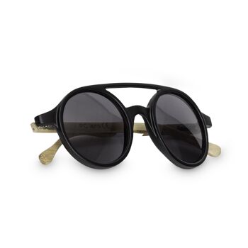 LUNETTES DE SOLEIL EN BAMBOU BLACK EDITION HF 2