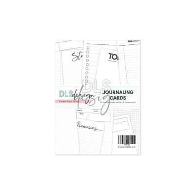 Grundlegende Journaling-Karten 3x4"