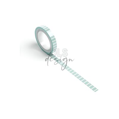 Washi Tape Rayas Menta