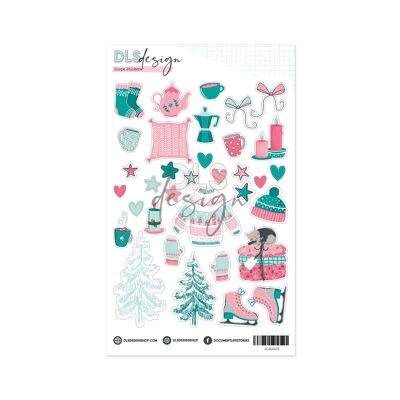 Stickers Formes Cosy Winter