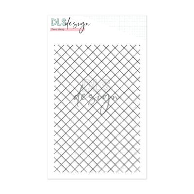 Clear Stamp Diagonal Grid