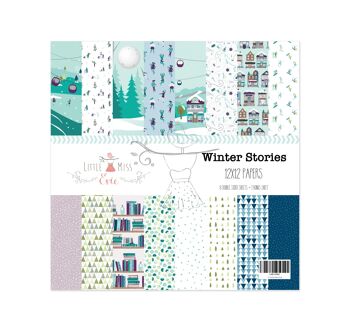Ensemble de papier 12" Histoires d'hiver