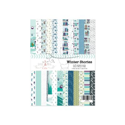 Blocco di carta 6x8" Storie d'inverno 2022