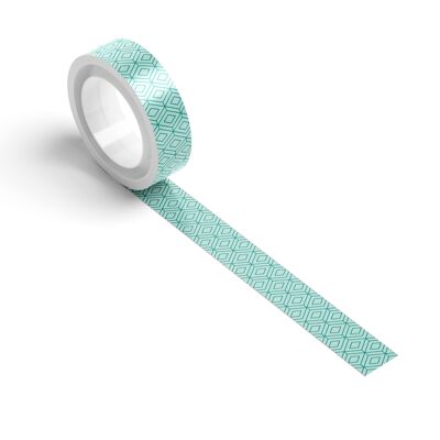 Washi Tape Geometrischer Pfau