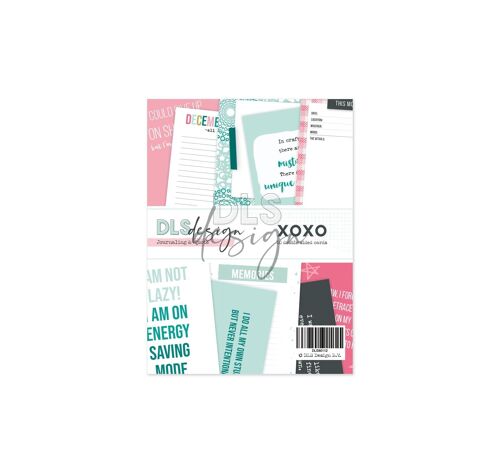 Journaling & Quote 3x4" XoXo