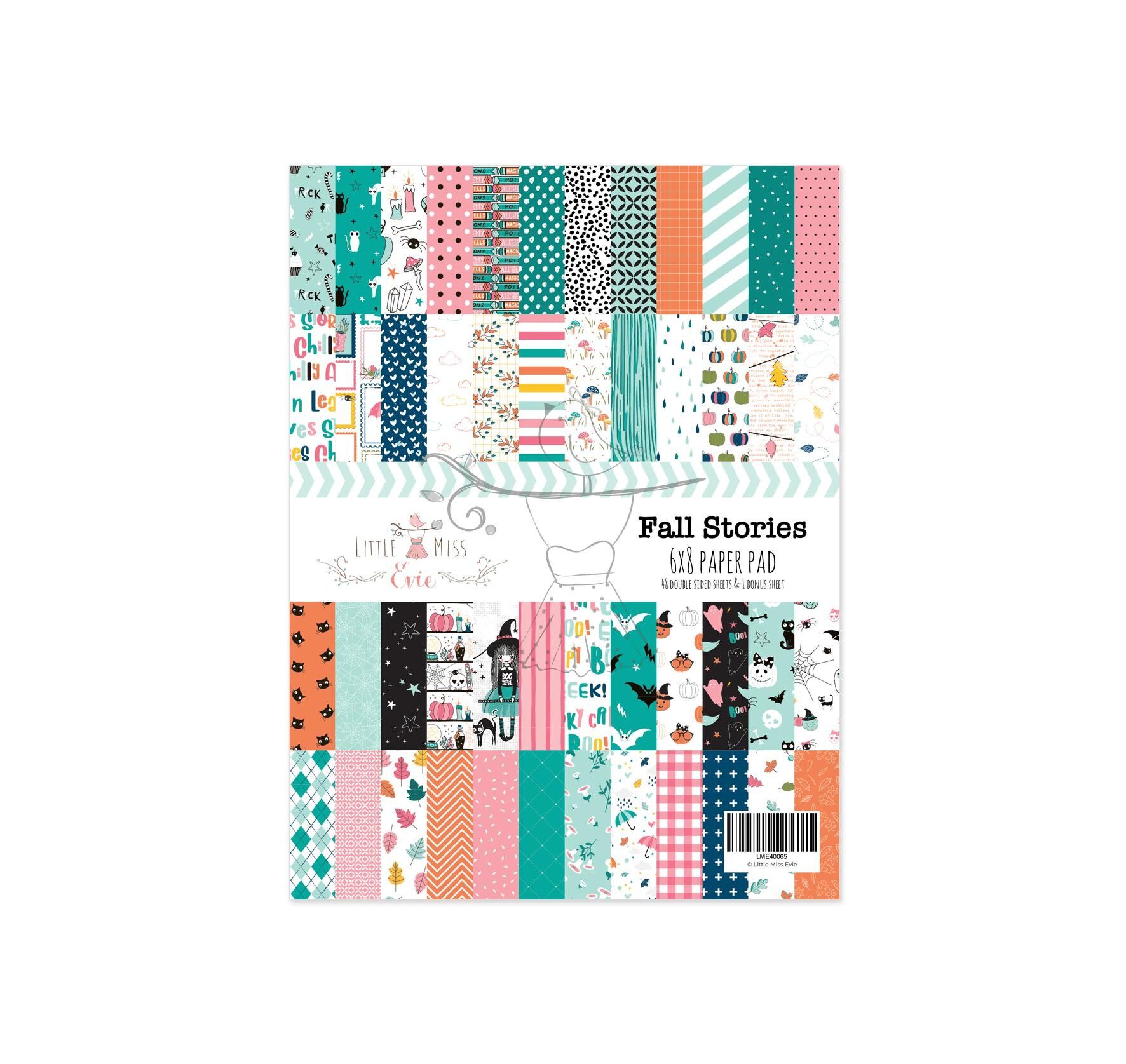 Blocco di carta 6x8" Fall en Halloween Stories 2021