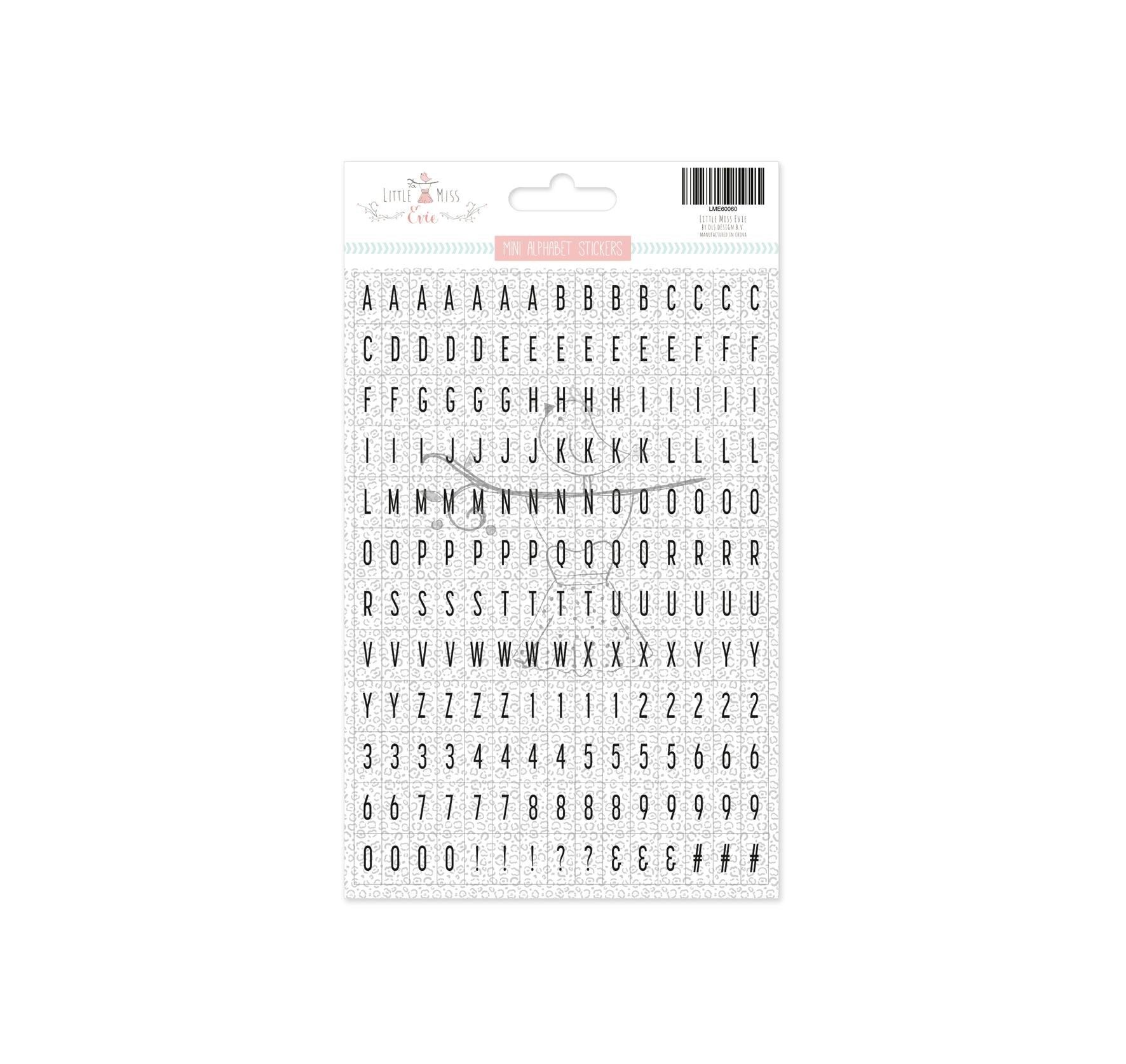 Alphabet-Aufkleber Gepard