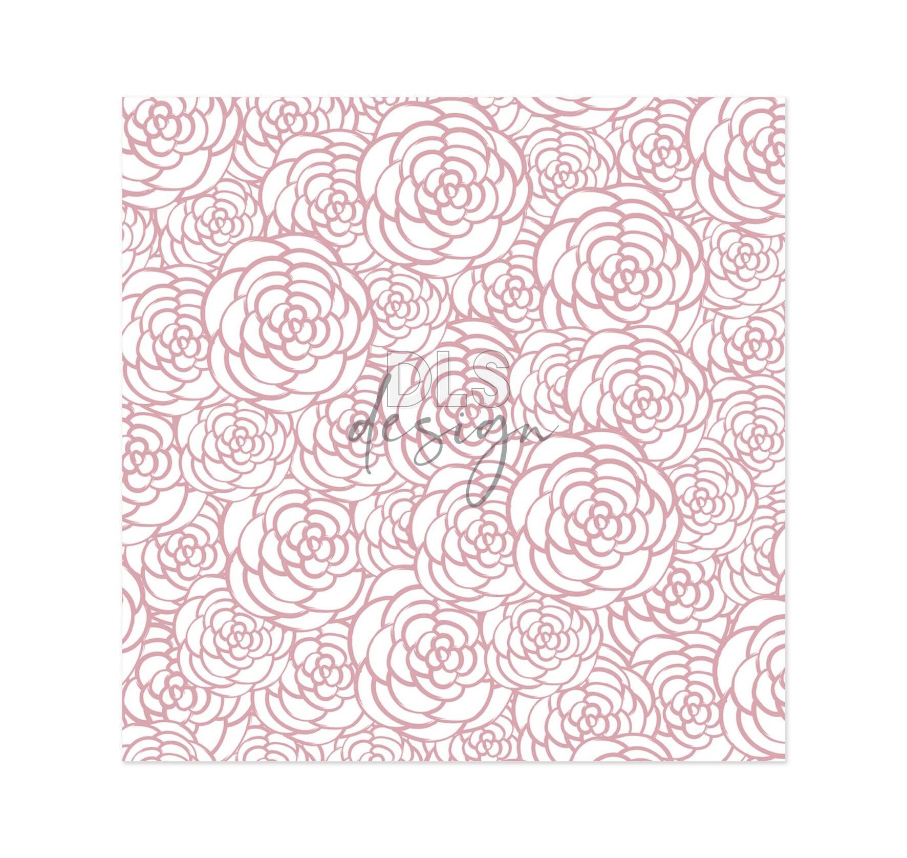 Pergamena Fiori Oro Rosato