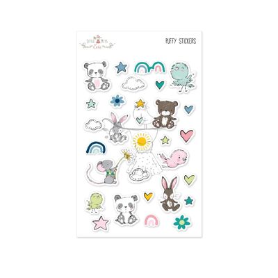 Puffy Stickers Cutie Pie