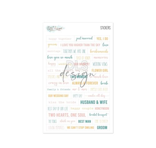 Word Stickers Our Moment (English)