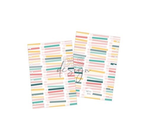 Discbound Cover Colorful Stripes