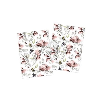 Discbound Couverture Fleurs