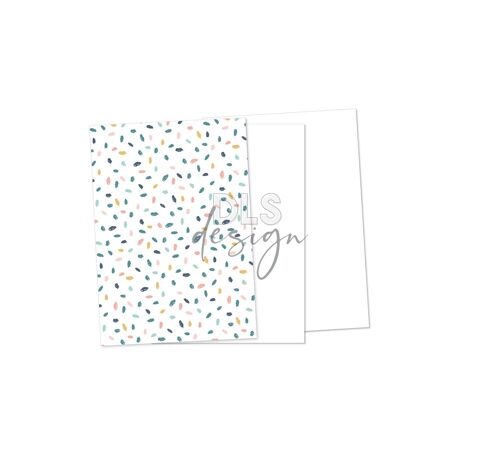 Story Journal Insert B6 Colorful Spots