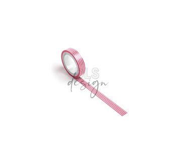 Washi Tape Pétoncle Rose Rose