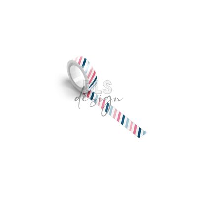 Washi Tape Stripe Be Mine