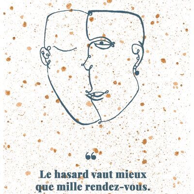 PAXOS - Poster A4 Acquerello Proverbio