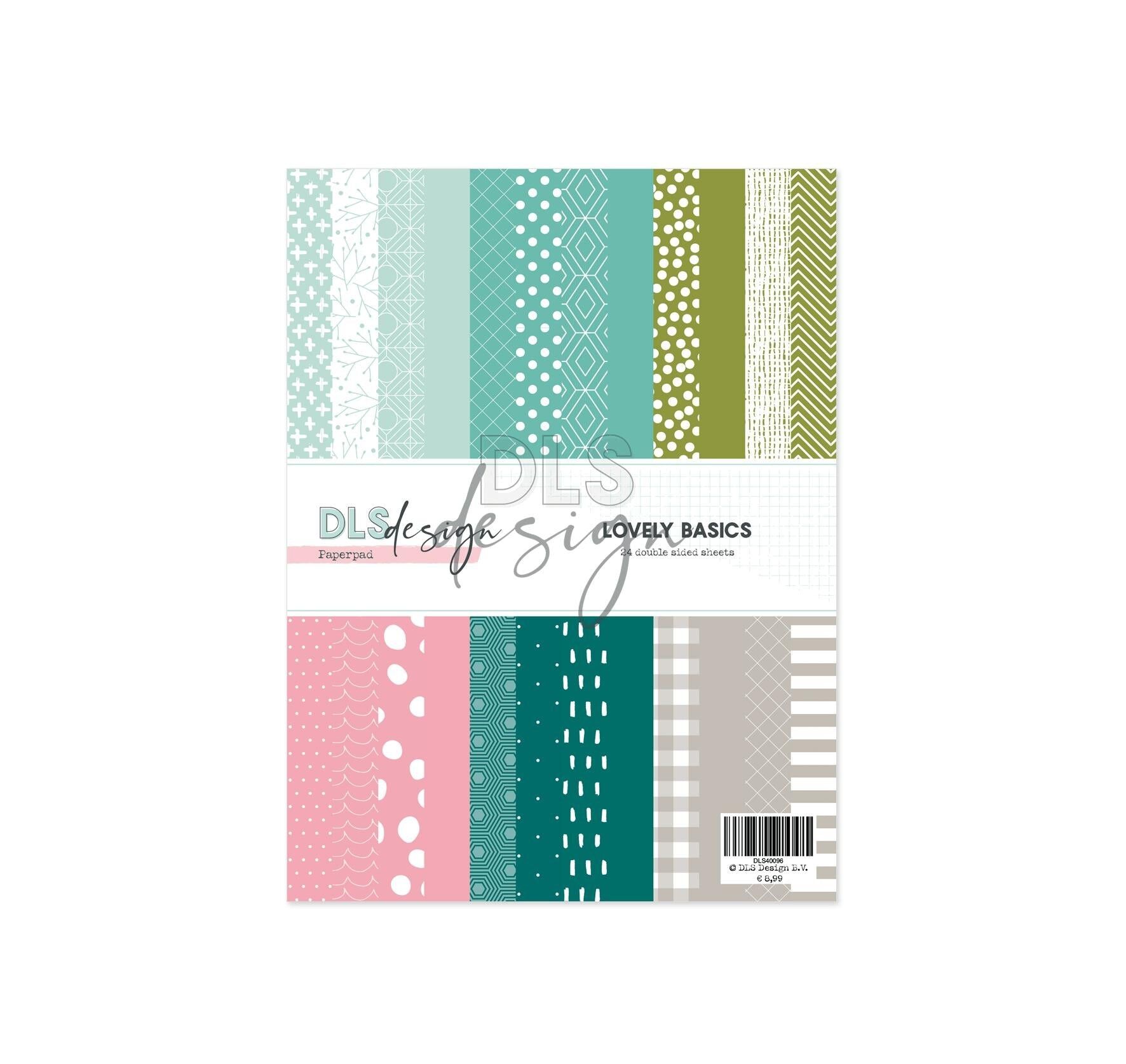 Bloc de papier 6x8" Lovely Cardstock & Basics