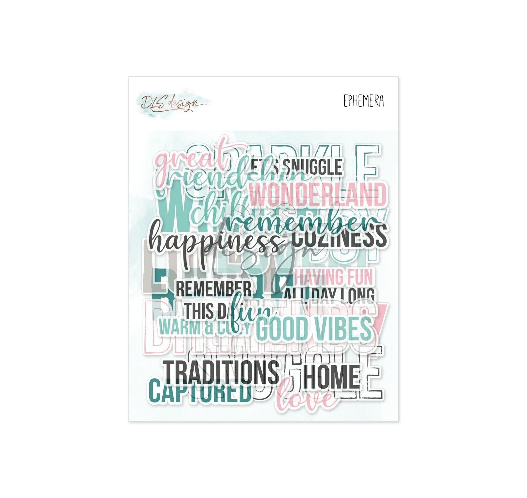 Worte aus Ephemera-Acetat