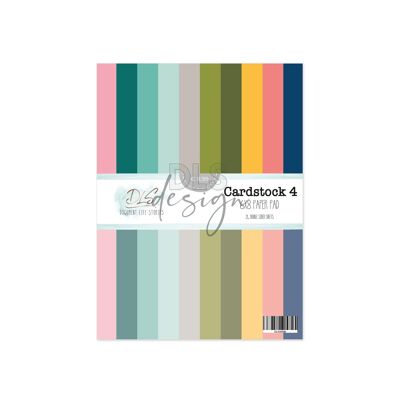 Paper pad 6x8" Cardstock 4