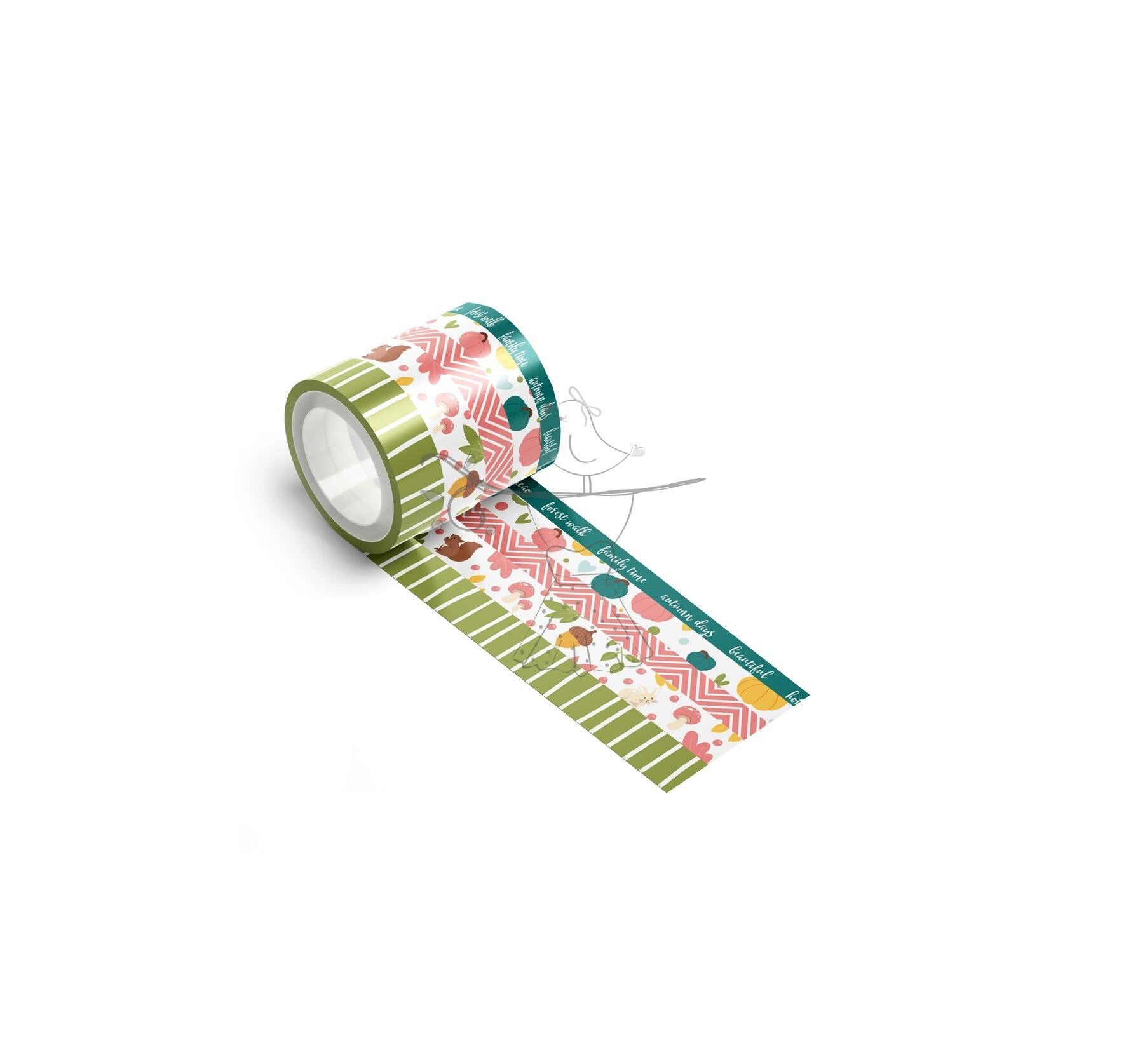 Set di nastri Washi Storie autunnali