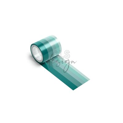 Washi Tape Set - Essentials - Teal