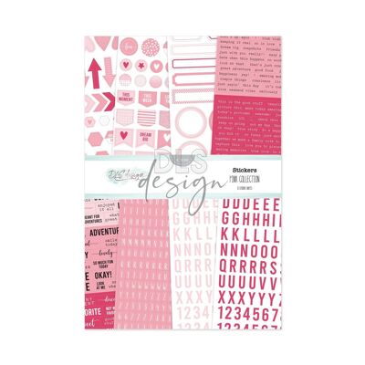 Sticker Set Essentials Pink