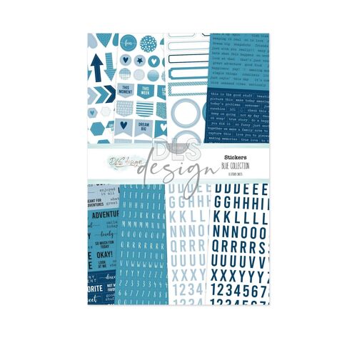 Sticker Set Essentials Blue