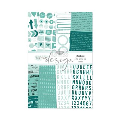 Sticker Set Essentials Teal