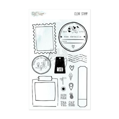 Clear Stamp Summer Stories