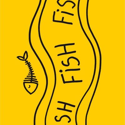 Callcard® iPhone 10 Fishriv yellow